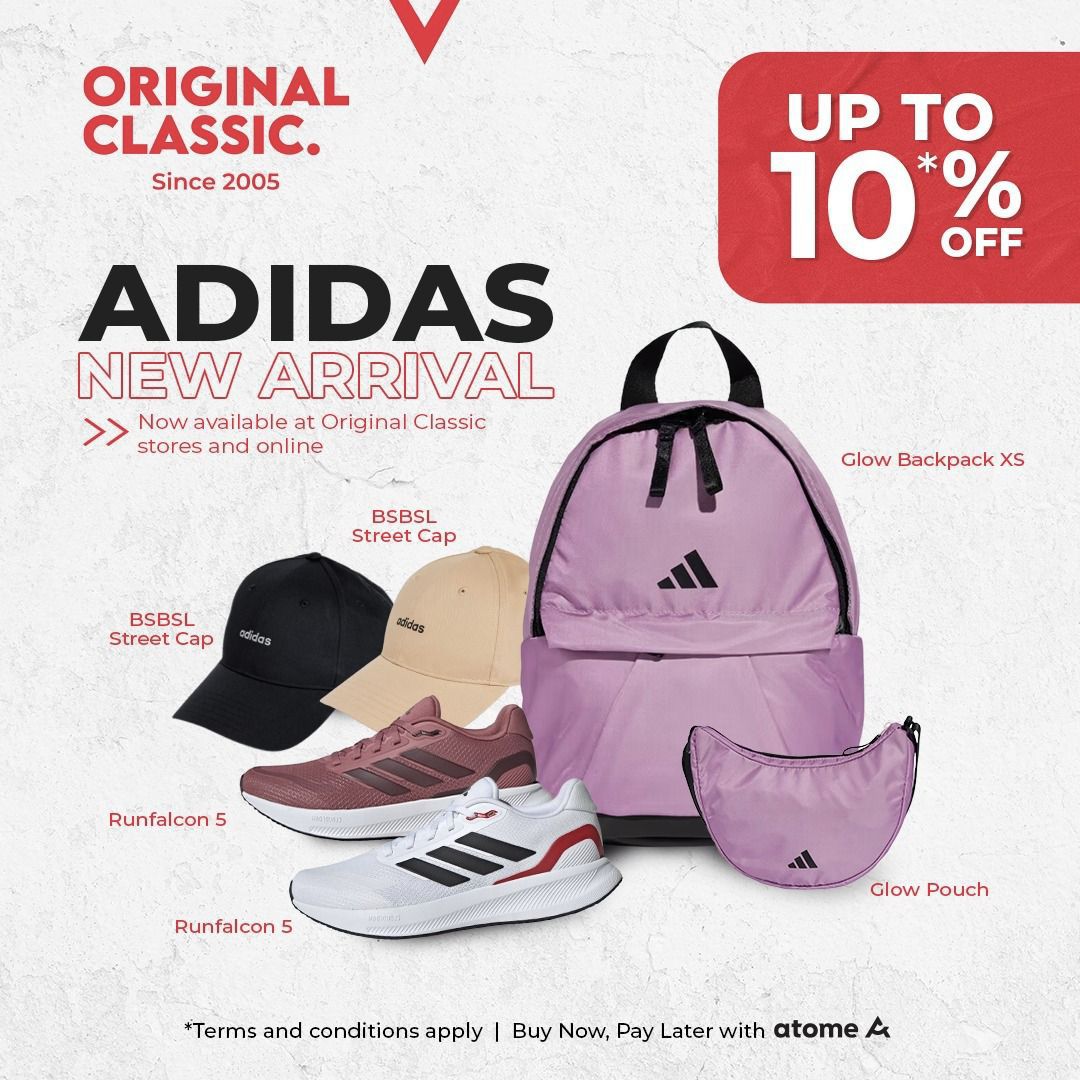 ORIGINAL CLASSIC: Adidas New Arrival